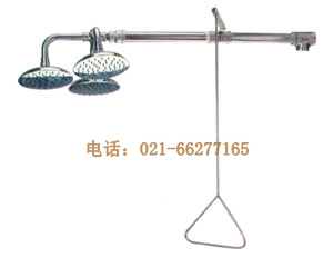 不銹鋼緊急沖淋洗眼裝置(接墻式)