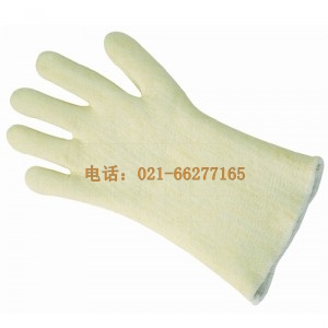 耐高溫300度白色芳綸密織手套