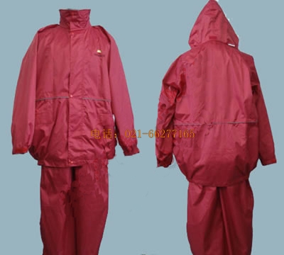 油田抗靜電雨衣