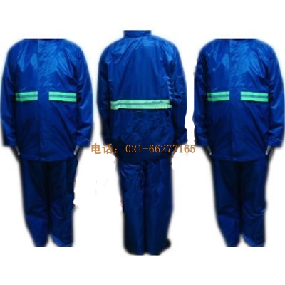 高級雙層反光休閑雨衣套裝|雨衣套