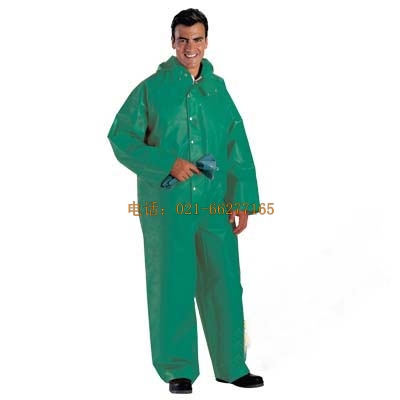 代爾塔 帶兜帽防酸/防化連體服