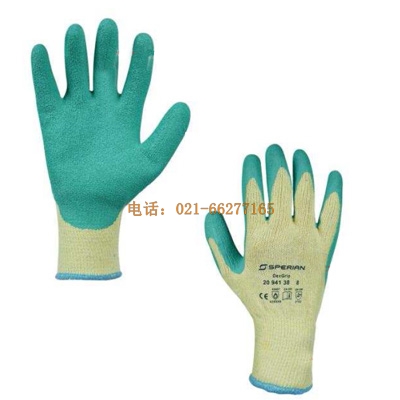 霍尼韋爾2094138CN經(jīng)濟型綠色乳膠涂層工作手套
